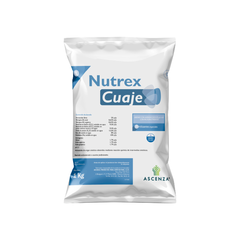 Nutrex Cuaje - Bioestimulante de uso agrícola
