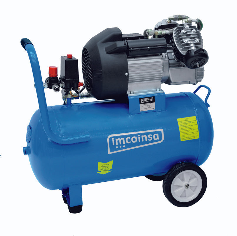 Compresor de aire de 50 litros cilindros en V | Sembralia tienda online