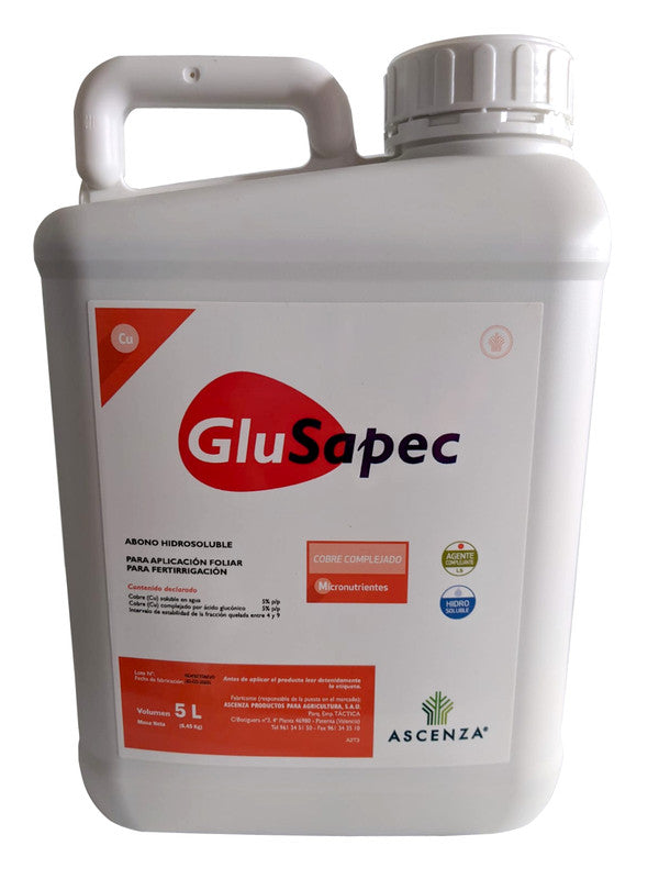 GluSapec - Corrector de carencias de cobre