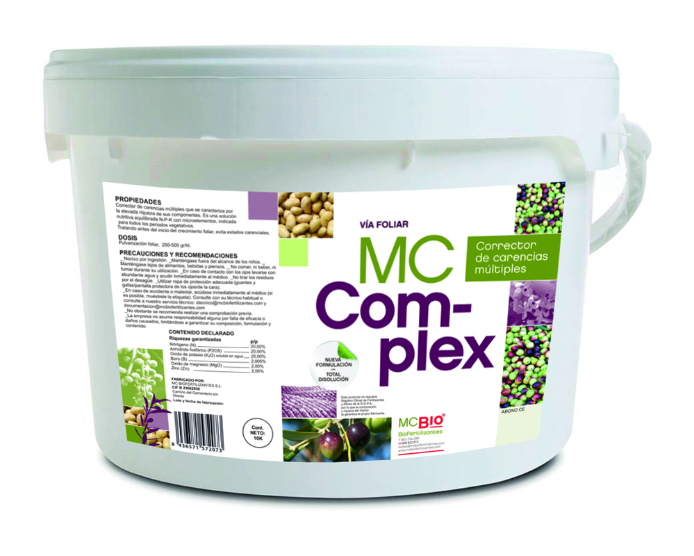 MC Complex - NPK 20-20-20 con micronutrientes