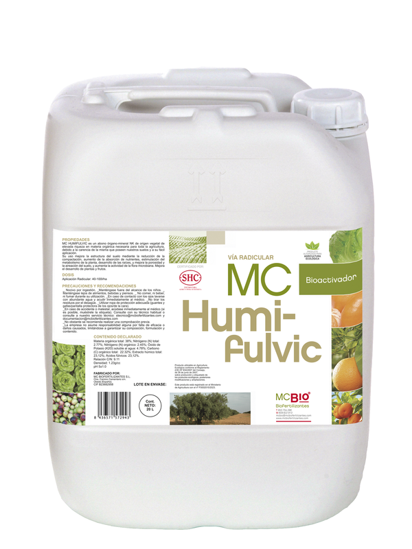 MC Humifulvic - Abono orgánico mineral