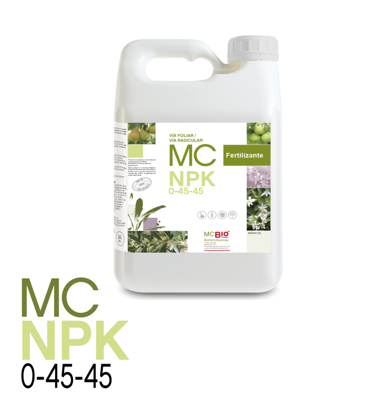MC NPK 0-45-45 + Microx - Fertilizante