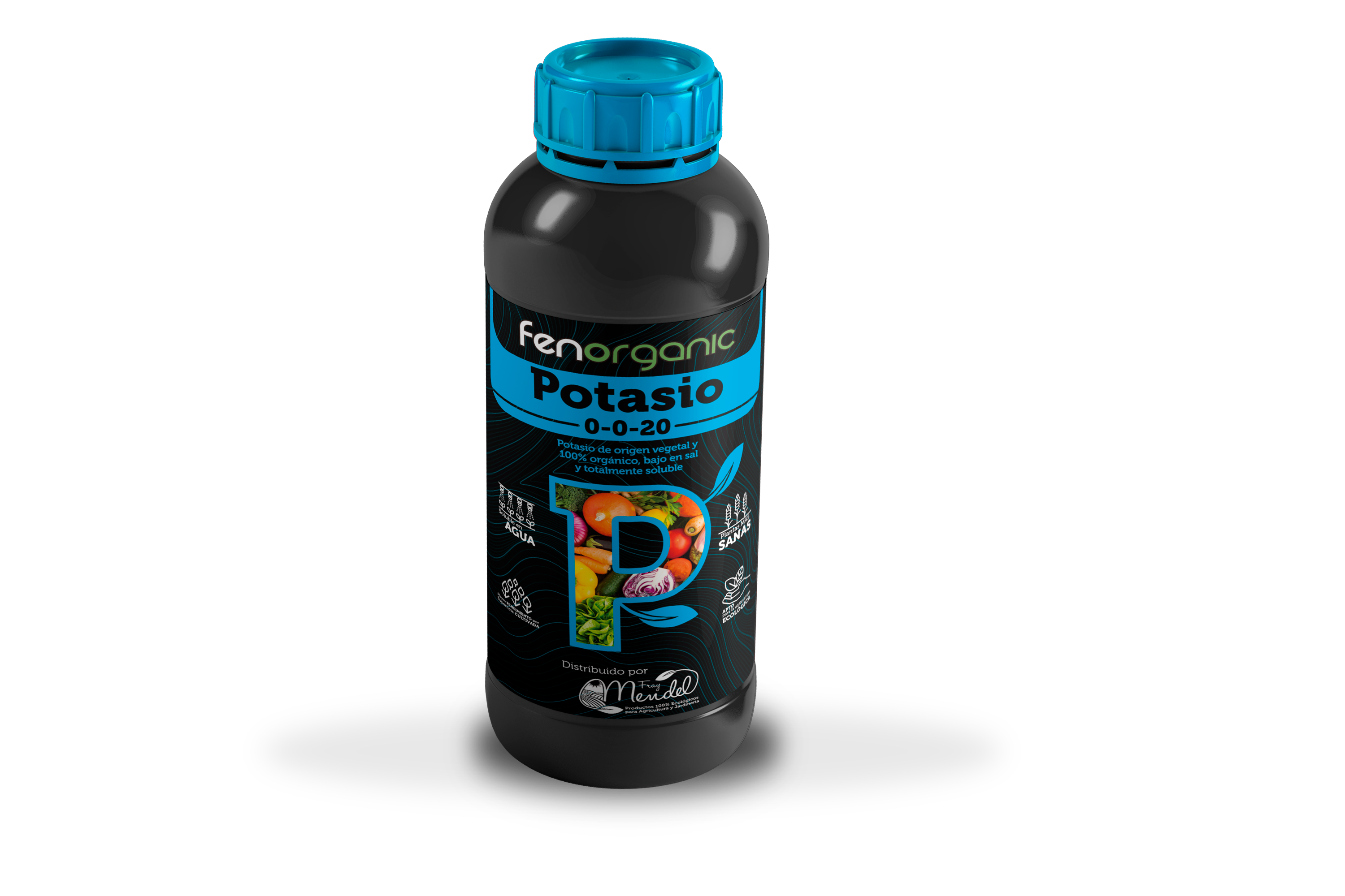 Fenorganic Potasio 0-0-20 - Fertilizante ecológico