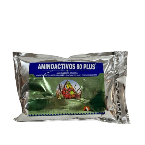 Aminoactivos 80 Plus - Aminoácidos libres para aplicación foliar y fertirrigación