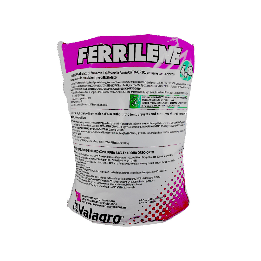 Ferrilene 4,8 - 1Kg - Corrector de carencias de hierro