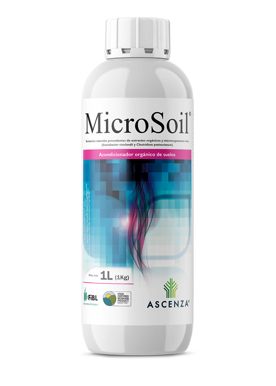 MicroSoil - bioestimulante orgánico de suelos y sustratos