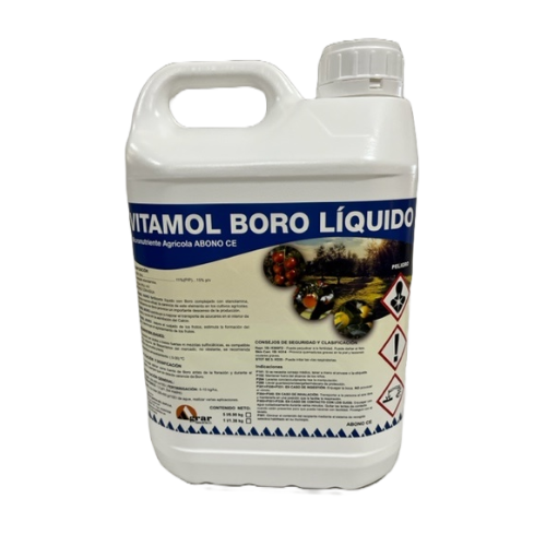 Vitamol Boro LQ - fertilizante líquido con Boro complejado